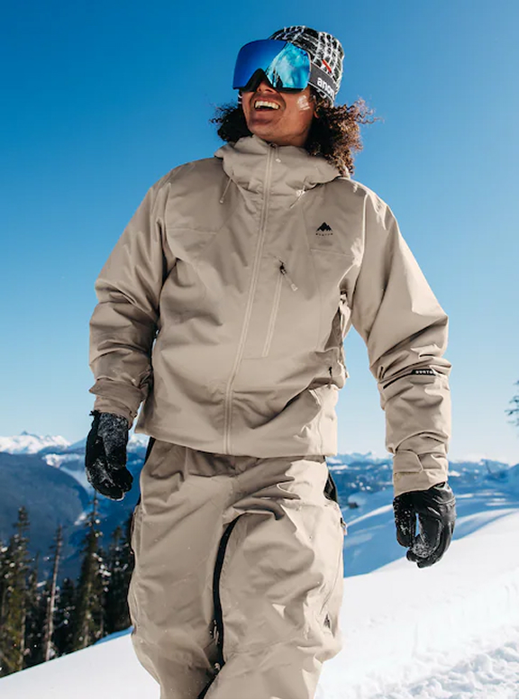 Men's Burton Reserve 2L Insulated Jacket in Summit Taupe