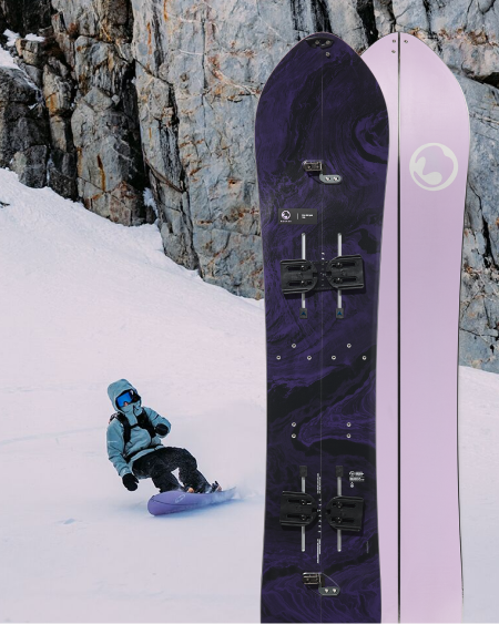 Burton 3D Fish Directional Flat Top Splitboard