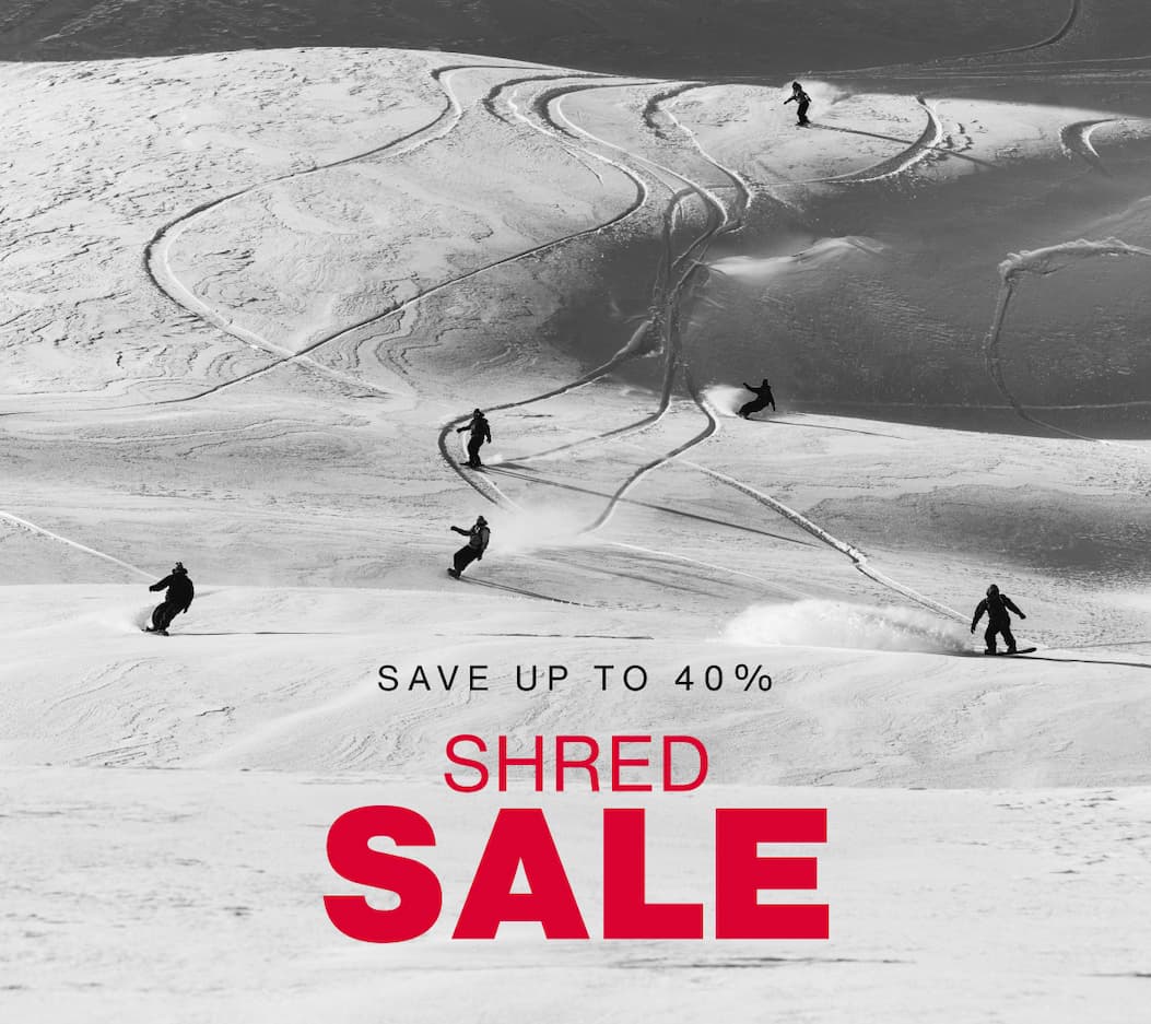 Shred Sale. Save up to 40%.