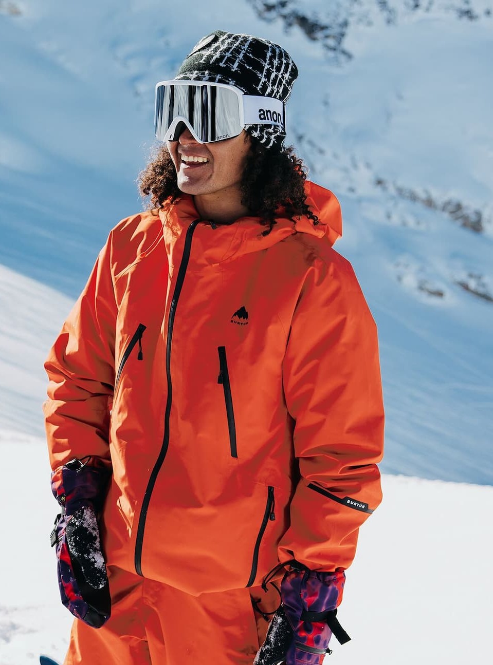 Men's Burton Reserve GORE-TEX 2L Jacket in Fiesta Red
