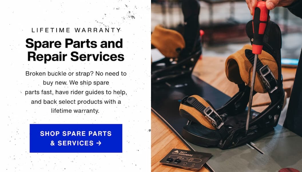 Broken&nbsp;buckle or strap? No need&nbsp;to buy&nbsp;new.&nbsp;We&nbsp;ship&nbsp;spare parts&nbsp;fast,&nbsp;have rider guides&nbsp;to help, and back select products with a lifetime warranty.&nbsp;