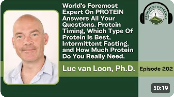 Episode 202 Luc van Loon, Ph.D.