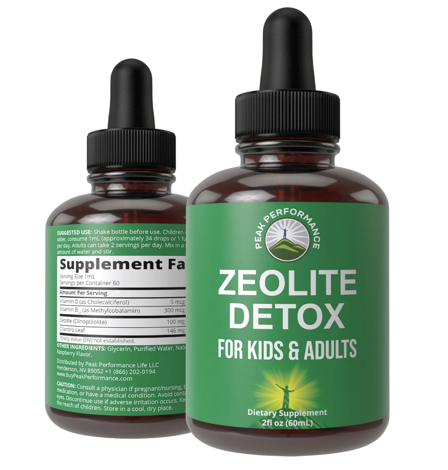 Zeolite Detox Drops