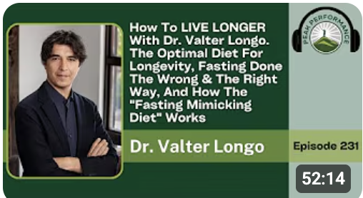 Dr. Valter Longo