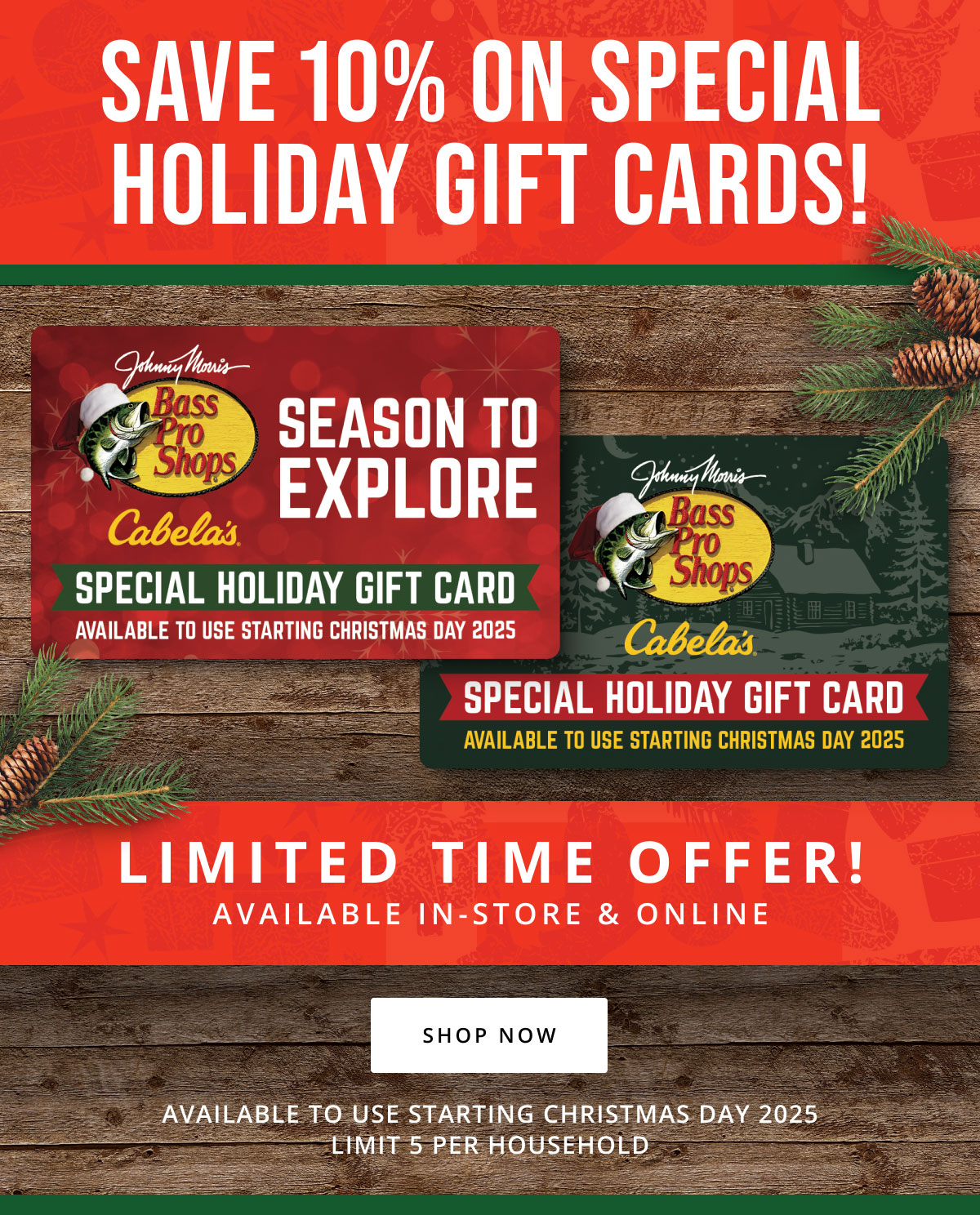 Holiday Gift Card Promo