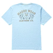 Marsh Wear Spartina Short-Sleeve T-Shirt - Angel Falls Heather - S