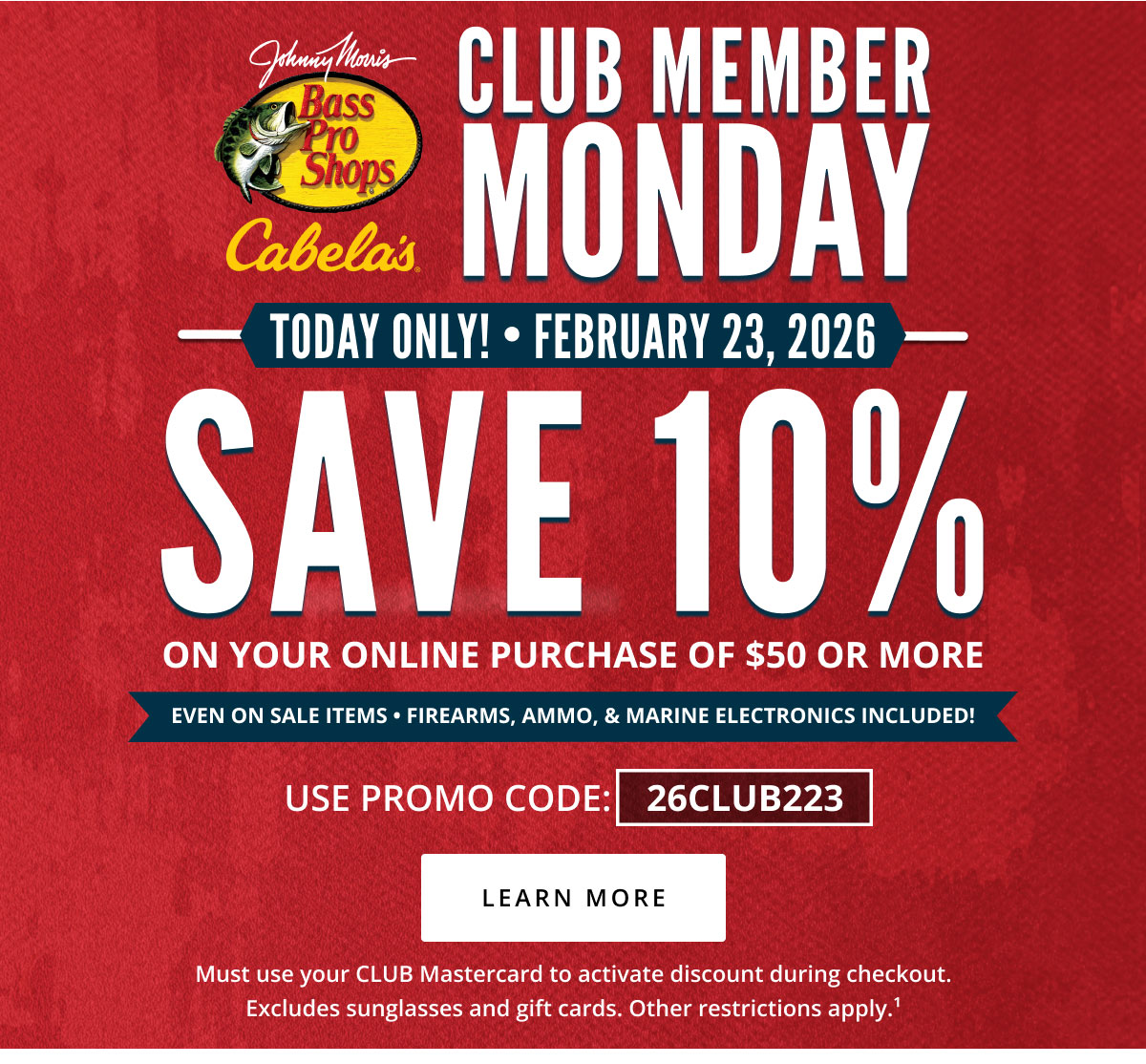 CLUB Member Monday