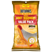 HeatMax Toasti Toes Insole Foot Warmers - Five Pair Value Pack