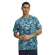Under Armour ABC Camo Short-Sleeve Shirt - Wham Blue - L