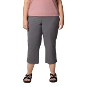 Columbia All Seasons Capri Pants for Ladies - City Grey - 2X