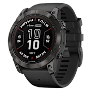 Garmin fenix 7X Pro Sapphire Solar Titanium Multisport GPS Smartwatch - Carbon Gray