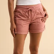 Natural Reflections Honey Creek Shorts - Ash Rose