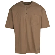 RedHead Henley Pocket Short-Sleeve Shirt - Timber Wolf