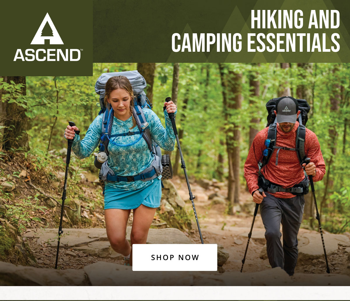 Ascend Hike and Camp Essentials 