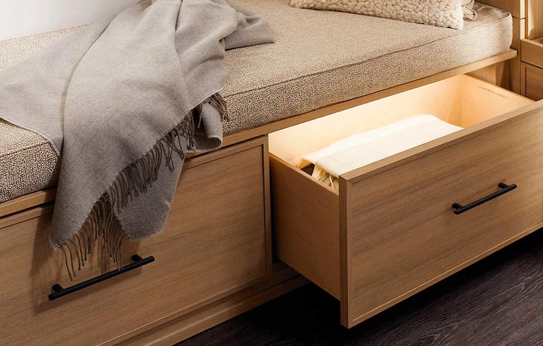 Photo shows Motion-activated lights