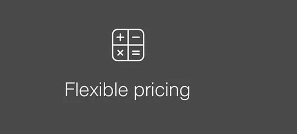 Flexible pricing