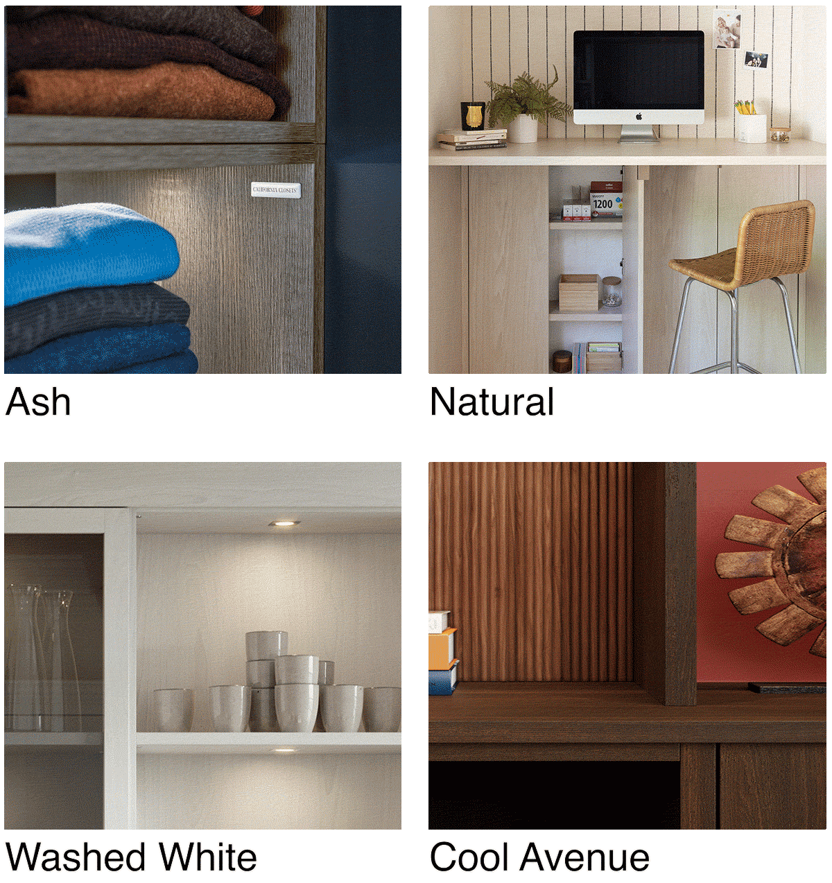 Ash, Natural, Washed White, Cool Avenue