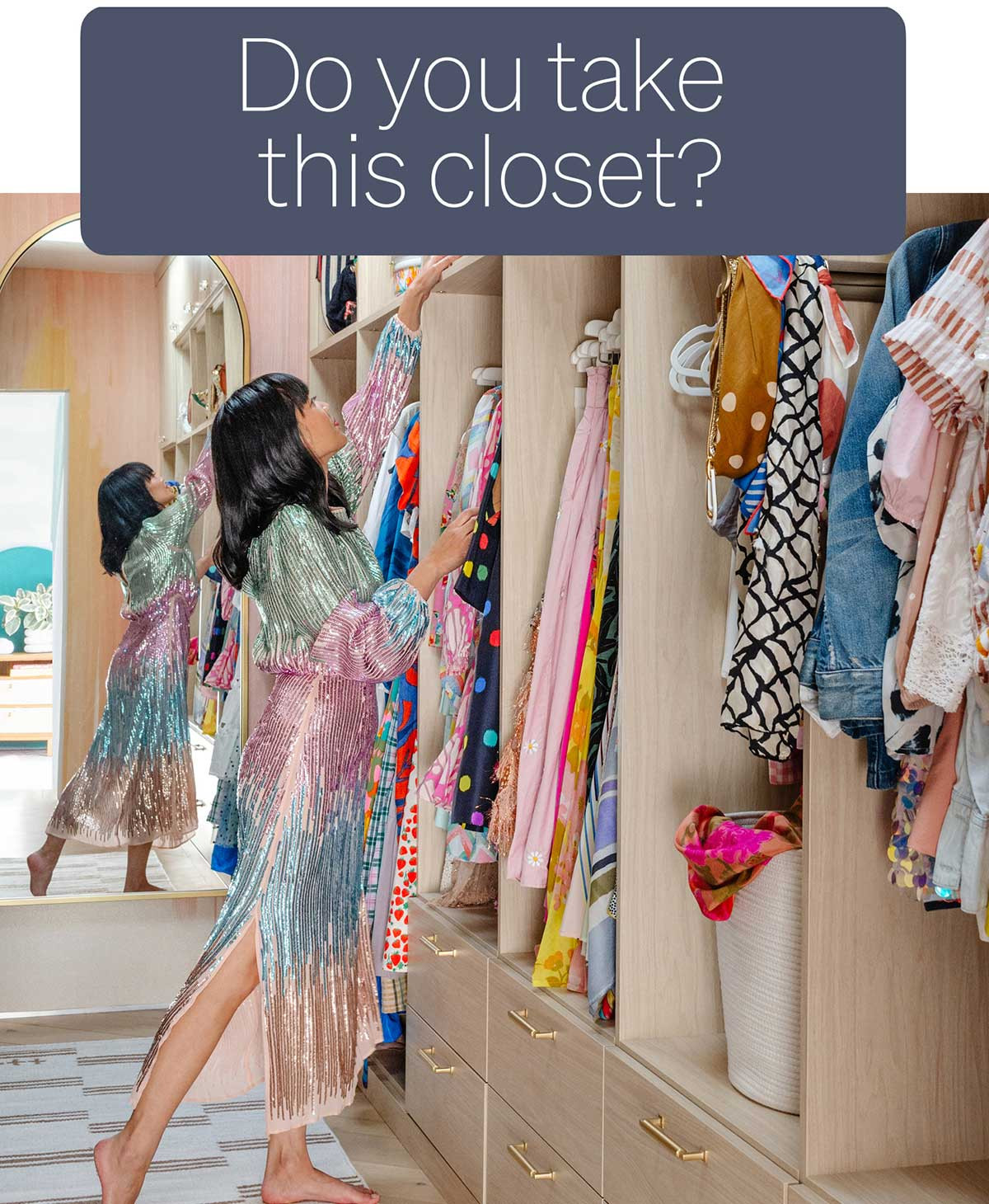 Do you take this closet?