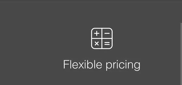 Flexible pricing