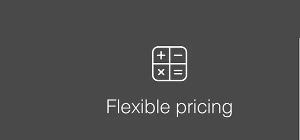 Flexible pricing