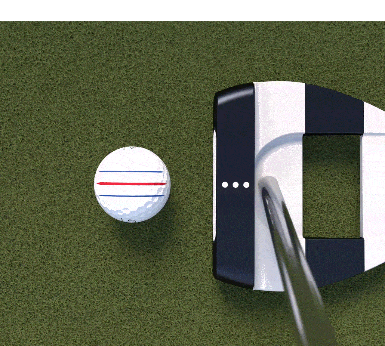 Triple Track Golf Ball