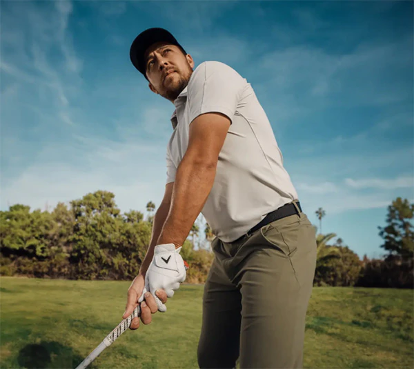 Xander Schauffele with Tour Authentic Glove