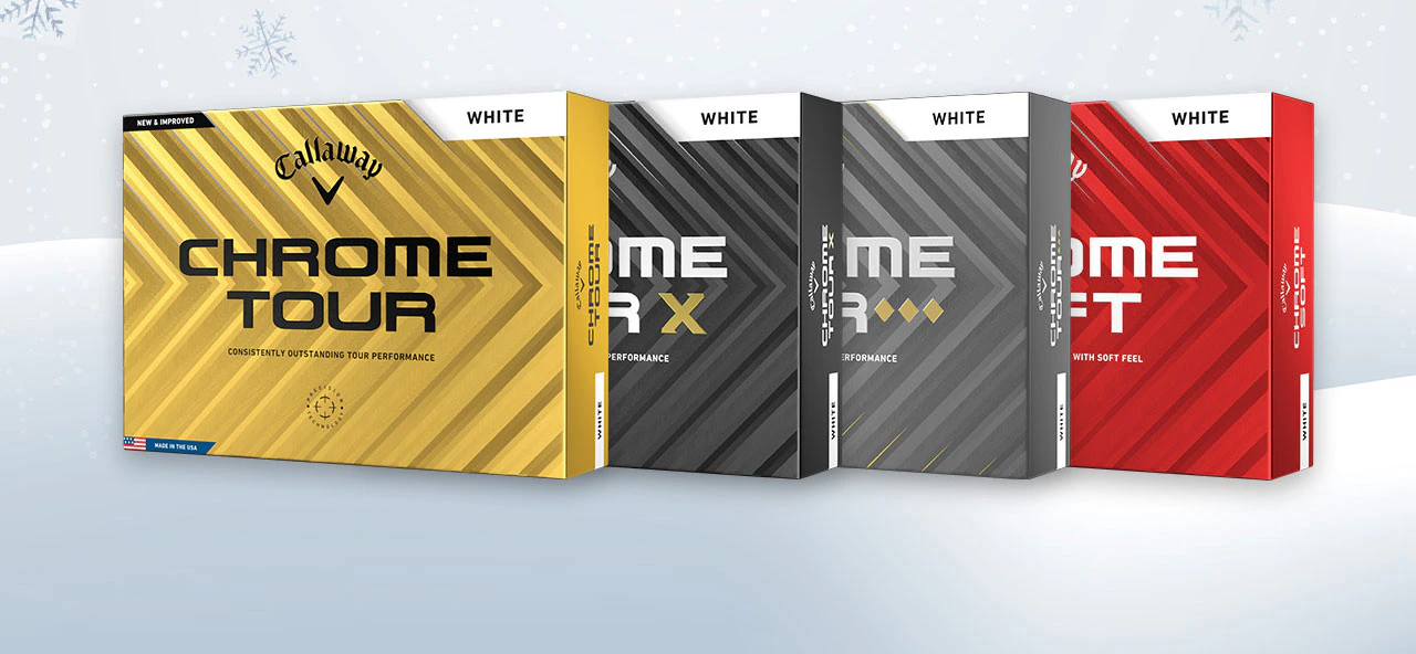 Chrome Family Golf Balls