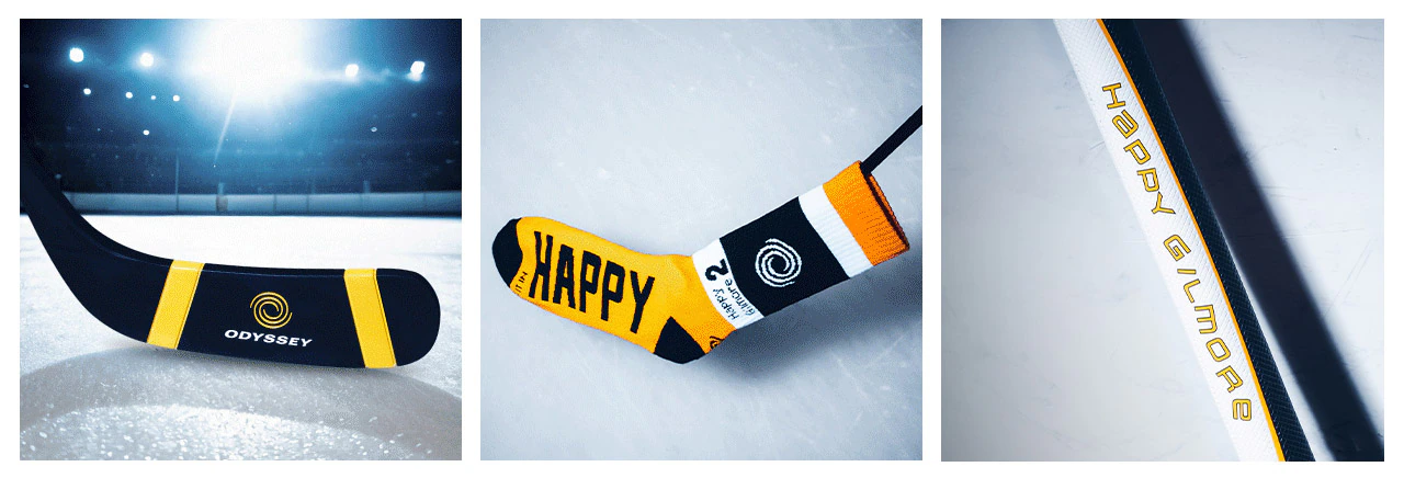 Odyssey Happy Gilmore 2 Hockey Stick Putter