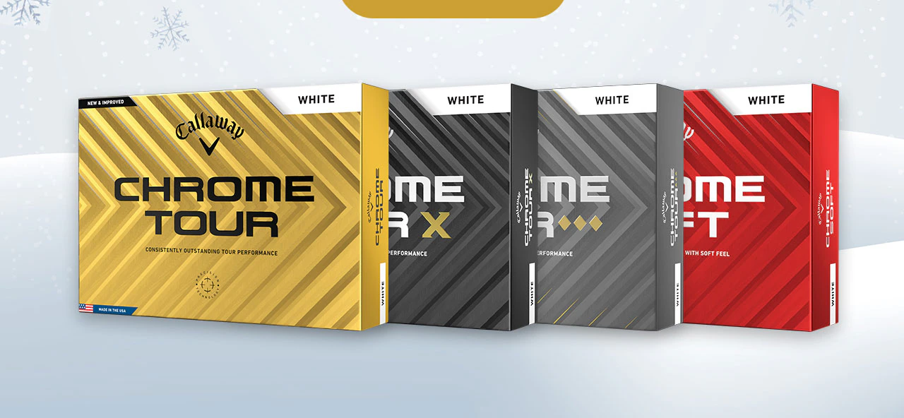 Chrome Family Golf Balls