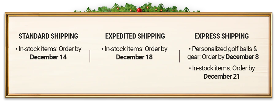 Holiday Shipping Timelines for Standard, Expedited, and Express Mail