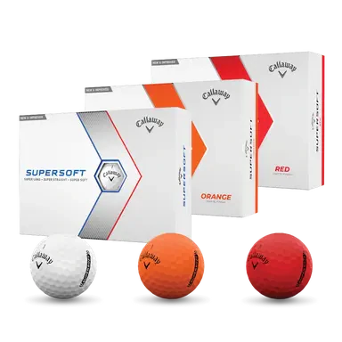Supersoft Golf Balls with Boxes