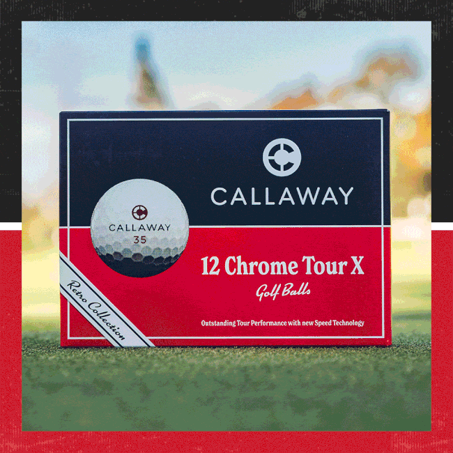 Chrome Tour Golf Balls