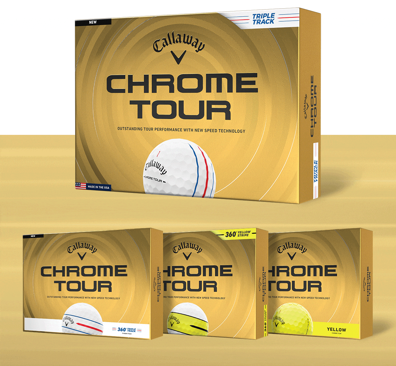 Chrome Golf Balls