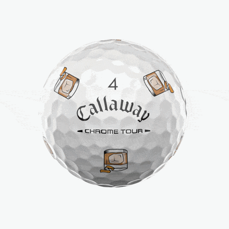 Chrome Tour Cocktails Golf Ball Layers
