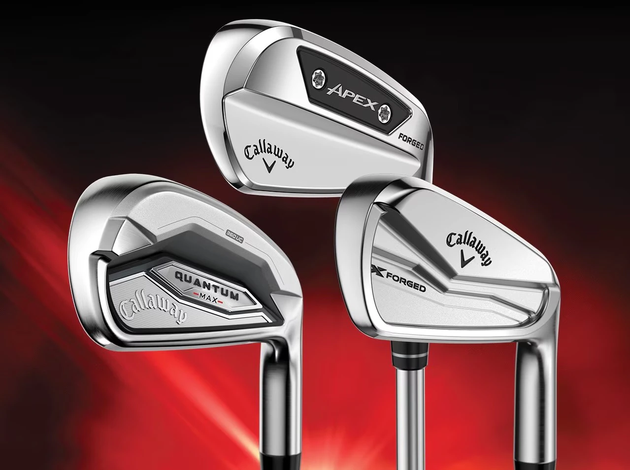 Quantum, X Forged, and Apex Irons