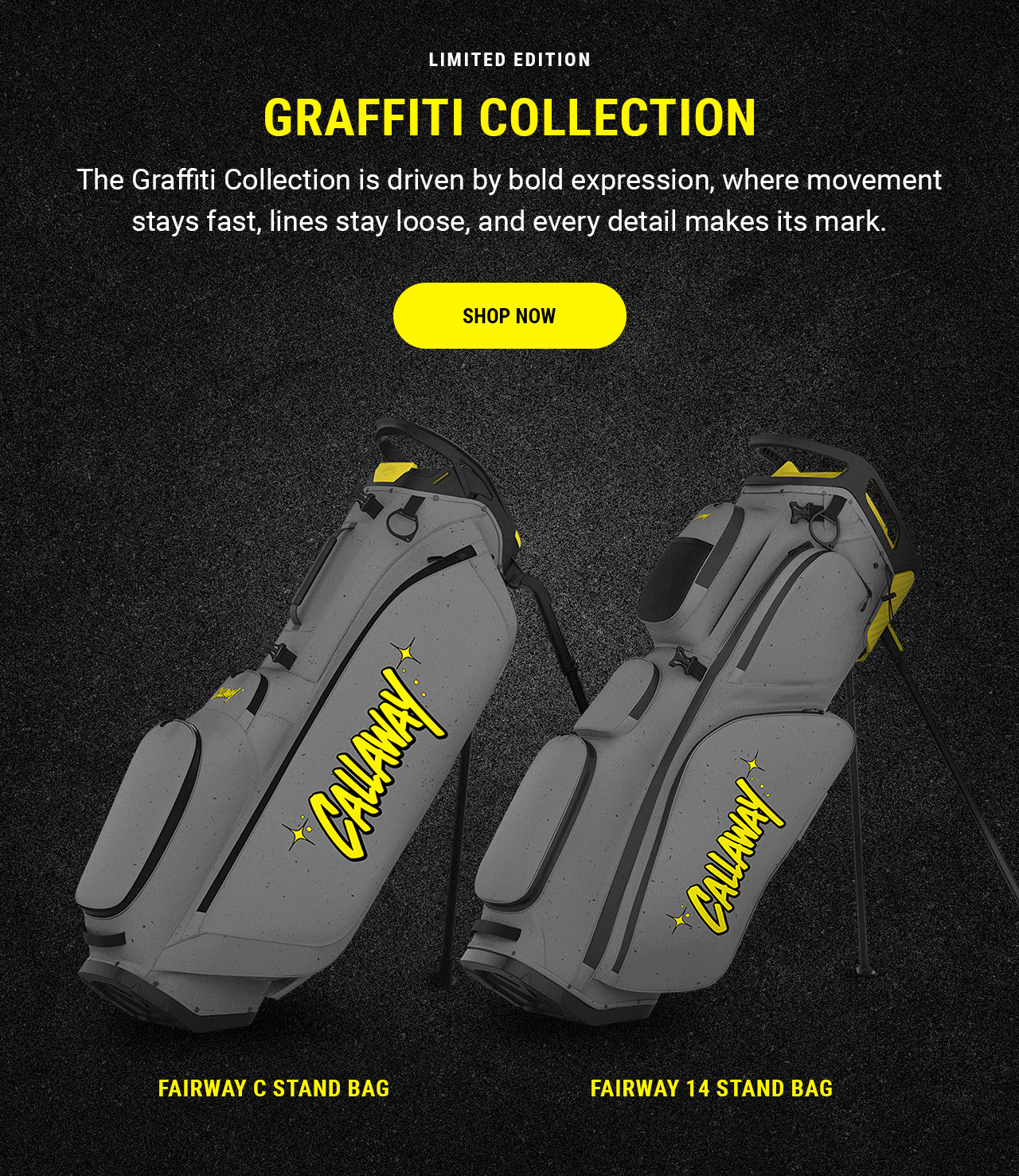 Graffiti Collection | The Graffiti Collection is driven by bold expression, where movement stays fast, lines stay loose, and every detail makes its mark. | SHOP NOW