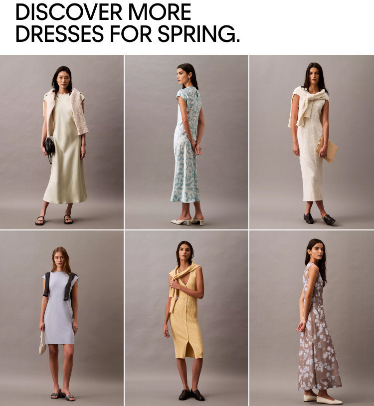 Discover more dresses for spring.