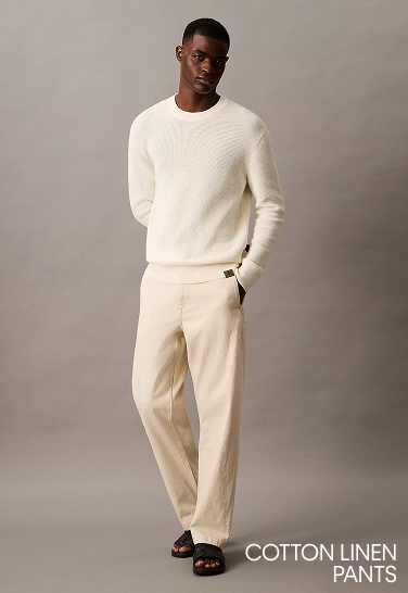Cotton Linen Pants
