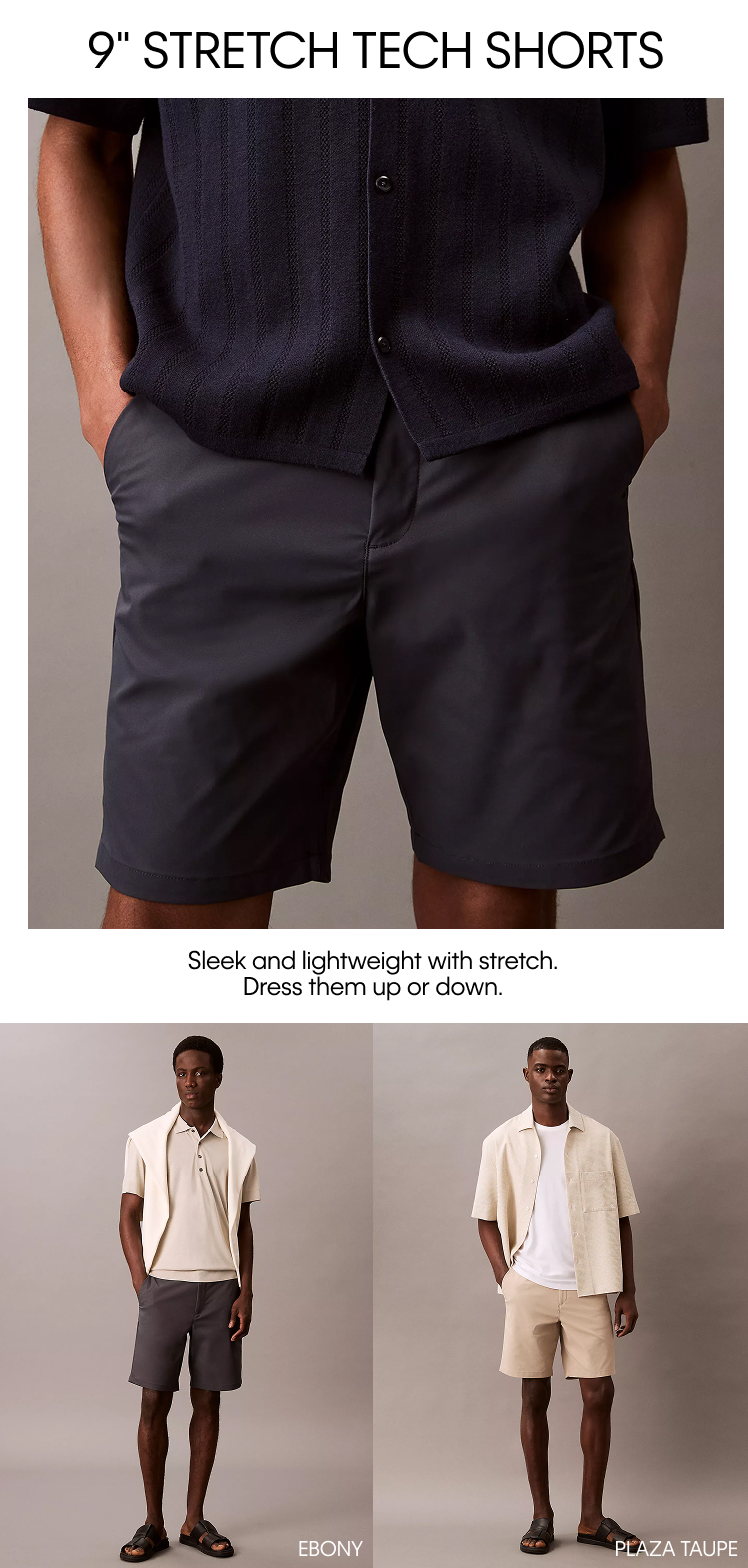Stretch Tech Shorts