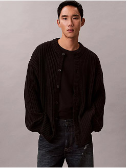 cotton-blend-ribbed-cardigan