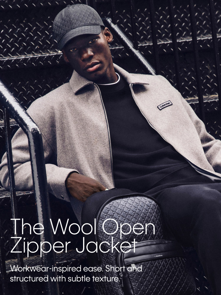 Wool Open Jacket