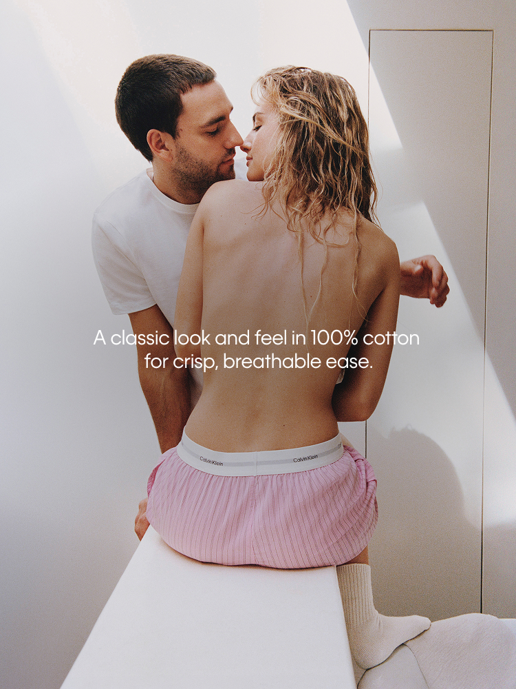 A classic look and feel in 100% cotton for crisp, breathable ease.