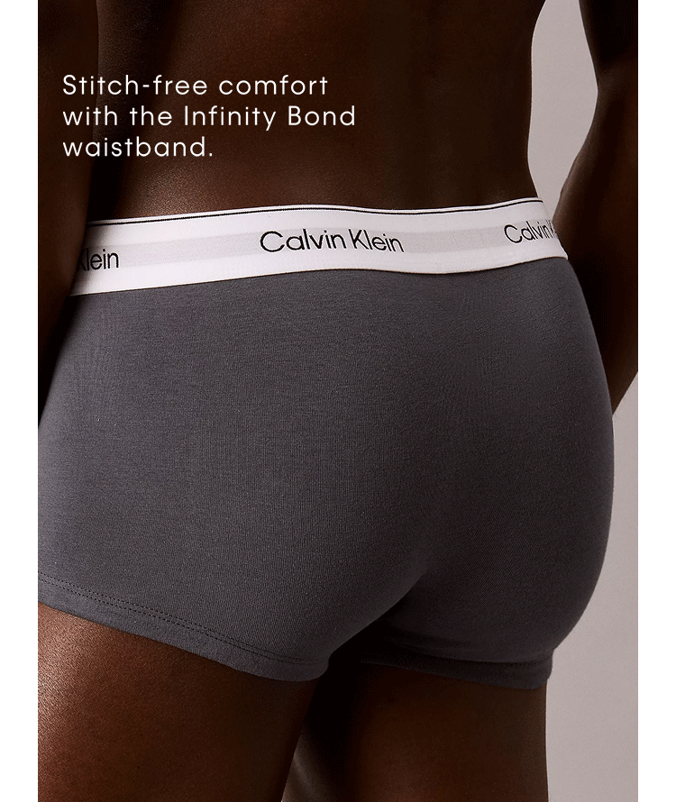 Stitch-free comfort with teh Infinity Bond waistband