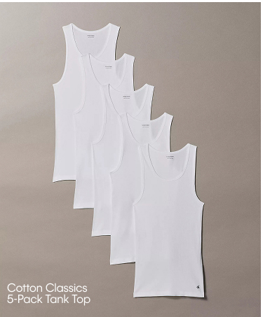 Cotton Classics 5-Pack Tank Top