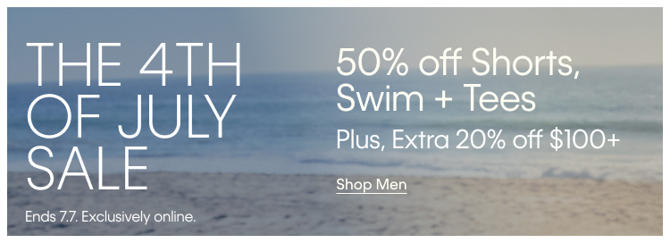THE 4TH OF JULY SALE | Shop Men