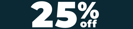25% off