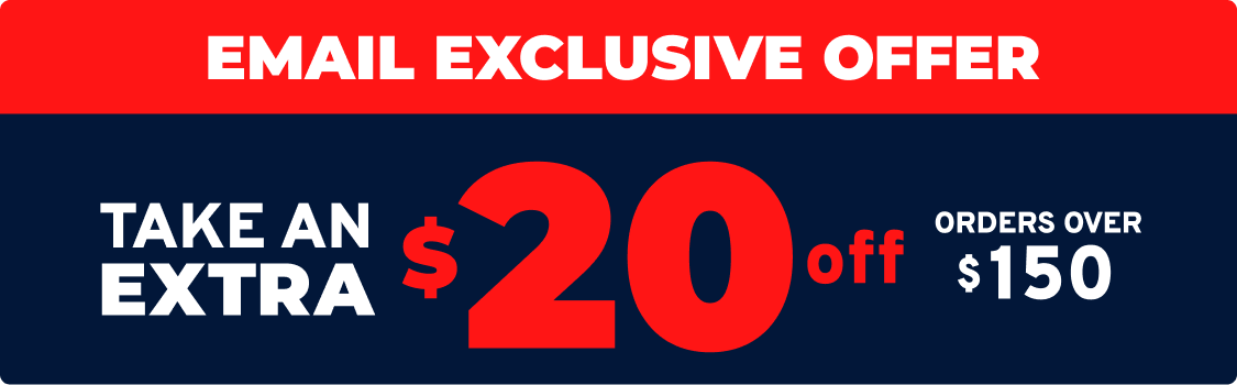 Email Exclusive Offer I Take an Extra $20 off Orders Over $150