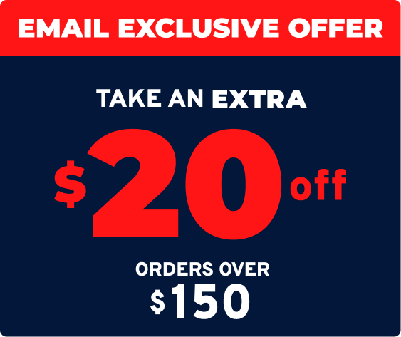 Email Exclusive Offer I Take an Extra $20 off Orders Over $150