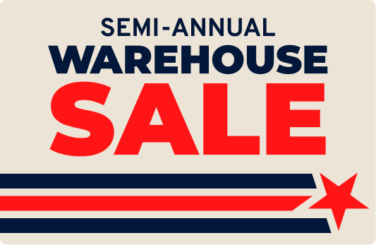 Semi-Annual Warehouse Sale