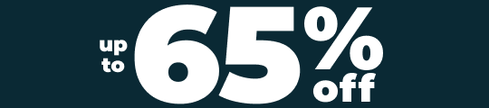 up to 65% off 